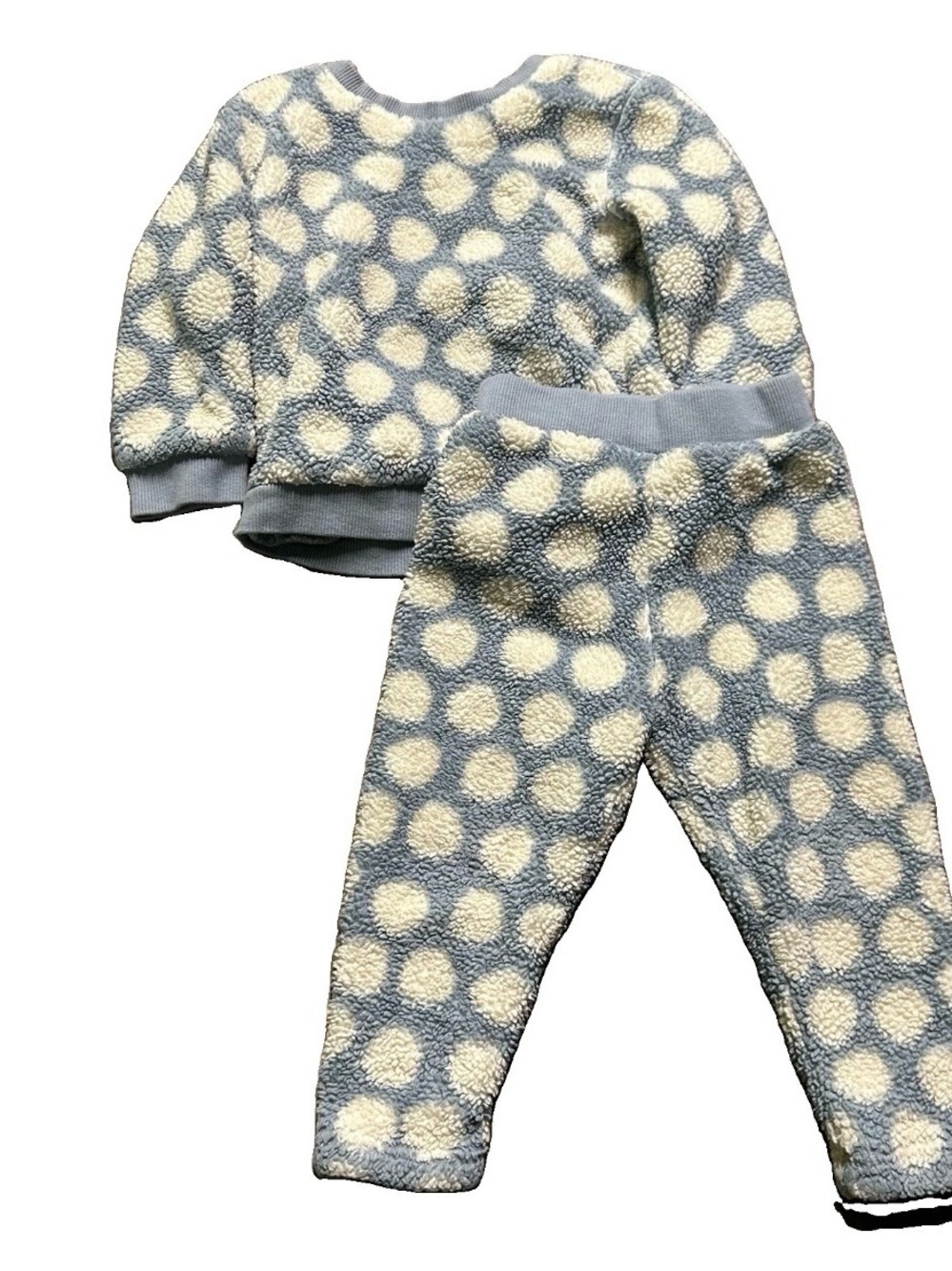 Toddler Girl Hanna Andersson Blue White Matching Set Size 2T